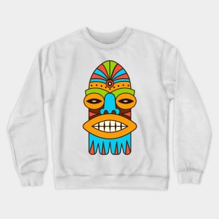 Exotic masks Crewneck Sweatshirt